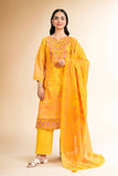 Nishat Linen 3 Piece - Flatbed Paste Embroidered Suit - 42501661 Embroidered Eid Lawn Collection 2025