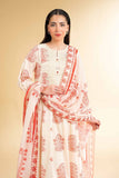 Nishat Linen 3 Piece - Digital Printed Suit - 42501677 Digital Printed Lawn Eid Edition 2025
