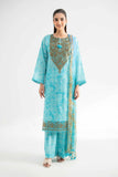 Nishat Linen 3 Piece - Digital Printed Embroidered Suit - 42501705 Embroidered Eid Lawn Collection 2025