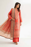 Nishat Linen 3 Piece - Digital Printed Embroidered Suit - 42501715 Embroidered Eid Lawn Collection 2025