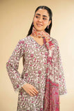 Nishat Linen 2 Piece - Digital Printed Embroidered Suit - 42501730 Embroidered Eid Lawn Collection 2025