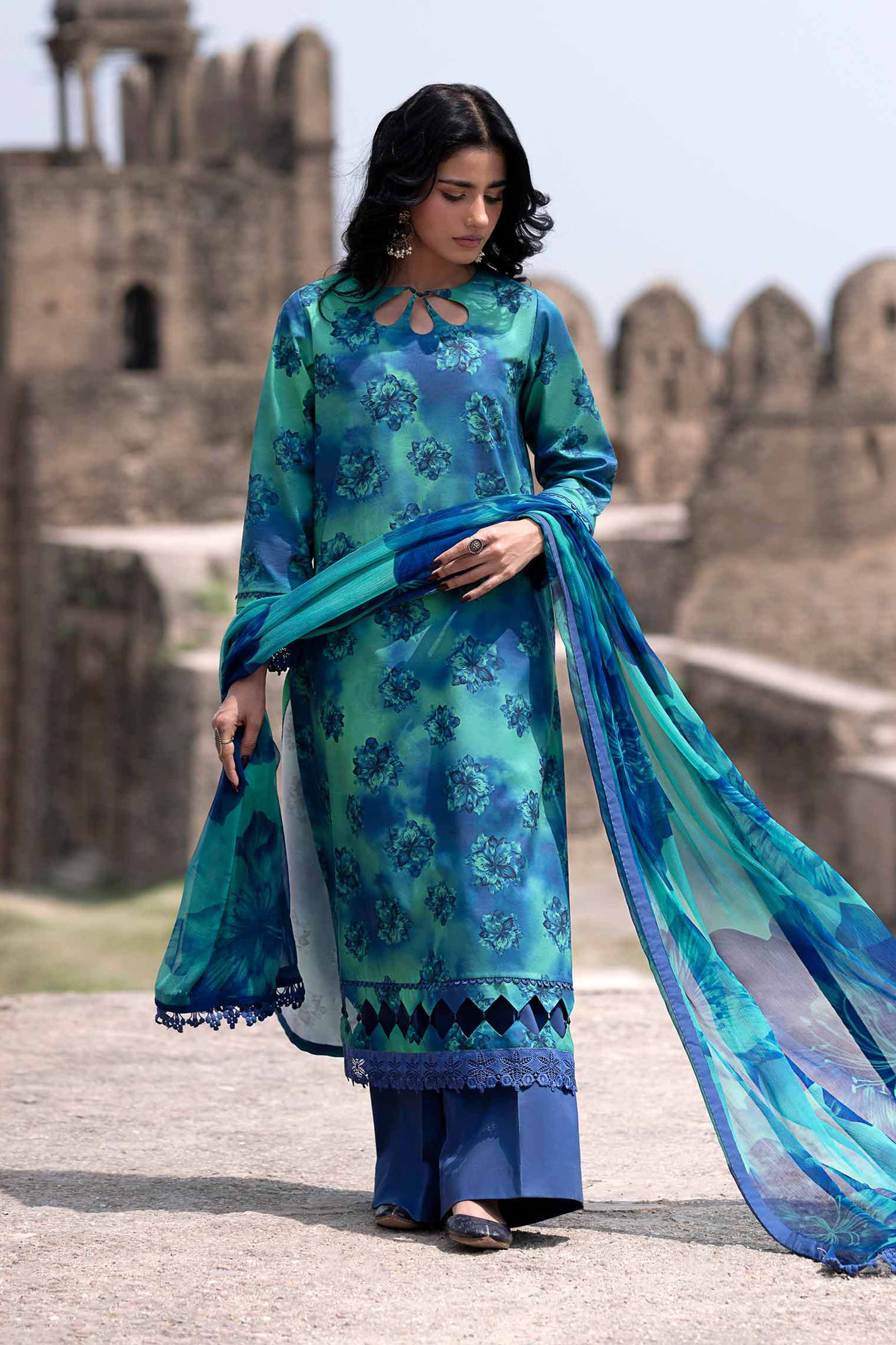 Nishat Linen 2 Piece - Digital Printed Embroidered Suit - 42501731 Emb Sara Clothes Nishat Linen 2 Piece - Digital Printed Embroidered Suit - 42501731 Emb Sara Clothes