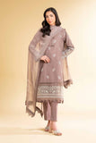 Nishat Linen 3 Piece - Jacquard Embroidered Suit - 42501825 Embroidered Eid Lawn Collection 2025