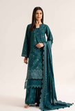 Nishat Linen 3 Piece - Printed Embroidered Suit - 42501869 Embroidered Eid Lawn Collection 2025