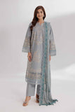 Nishat Linen 3 Piece - Digital Printed Embroidered Suit - 42501887 Embroidered Eid Lawn Collection 2025