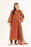 Nishat Linen 3 Piece - Digital Printed Embroidered Suit - 42502109 Embroidered Eid Lawn Collection 2025