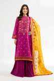 Nishat Linen 3 Piece - Printed Embroidered Suit - 42502127 Embroidered Eid Lawn Collection 2025