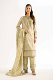 Nishat Linen 3 Piece - Printed Embroidered Suit - 42502133 Embroidered Eid Lawn Collection 2025