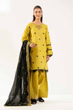 Nishat Linen 3 Piece - Dyed Embroidered Suit - 42502250 Embroidered Eid Lawn Collection 2025