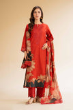 Nishat Linen 3 Piece - Printed Embroidered Suit - 42519165 Embroidered Eid Lawn Collection 0