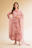 Nishat Linen 3 Piece - Printed Embroidered Suit - 42519395 Embroidered Eid Lawn Collection 0