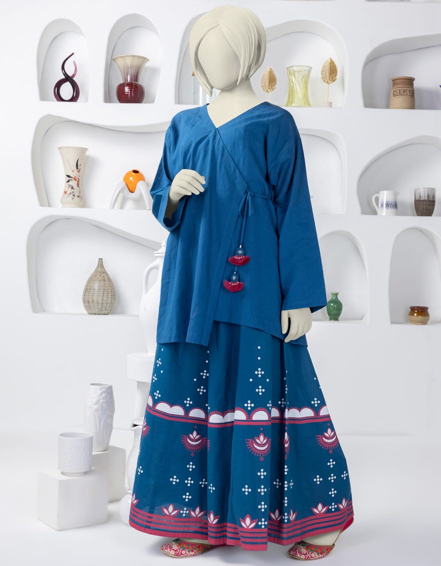 Junaid Jamshaid JGK-S-YGTL-438-24 Monsoon Collection 2024 – Sara