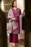 Farasha Online Satin Ruby Summer Weaves Embroidered lawn 2025