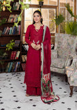Elaf Premium EEC-4A Rubelet E Craft Chikankari With Chiffon 2025