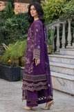 Farasha Online Raven Plum Summer Weaves Embroidered lawn 2025
