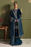 Baroque SF-467 Embroidered Velvet Prets 2024