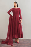 Baroque Embroidered Chiffon Frock PR-901 Formal Pret 2024
