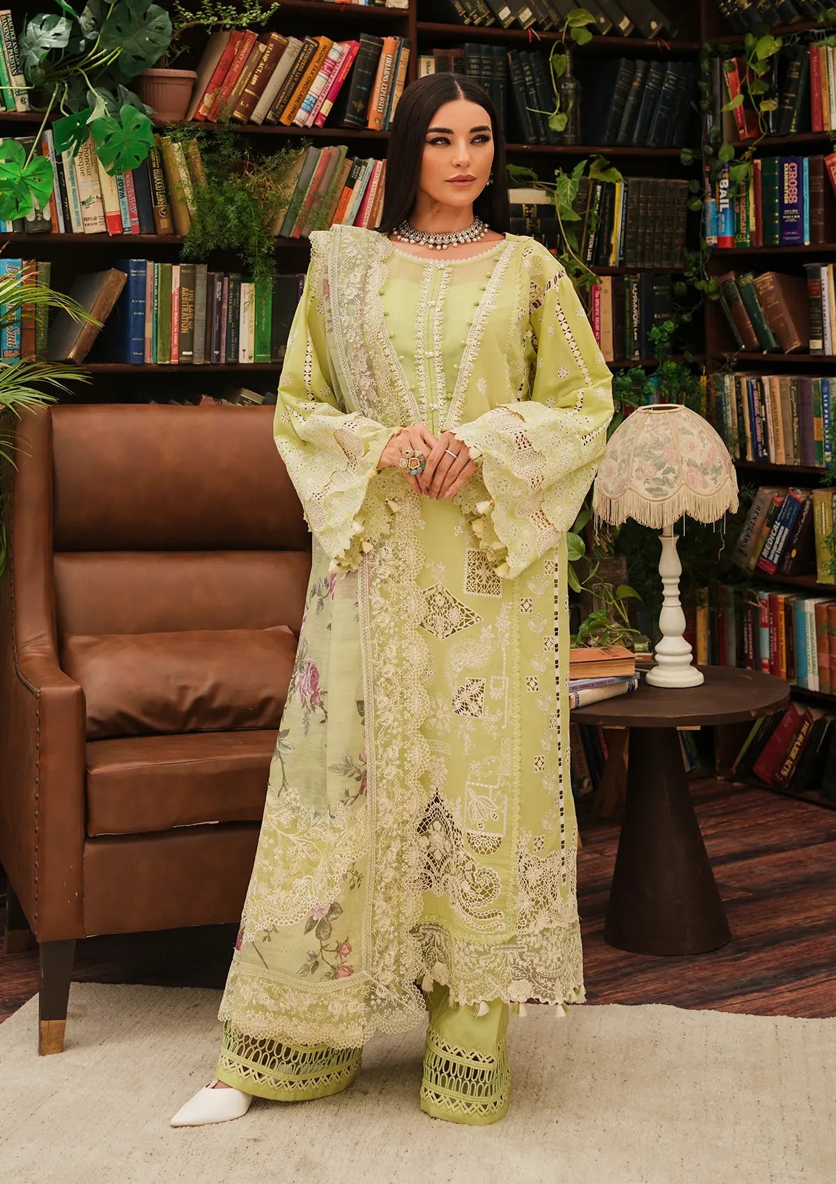 Kahf Premium KLE-05A Ambrosia Luxury Lawn Collection 2024