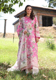 Elaf Premium ECK-03B Pink Muse Print Chikankari Collection 2024