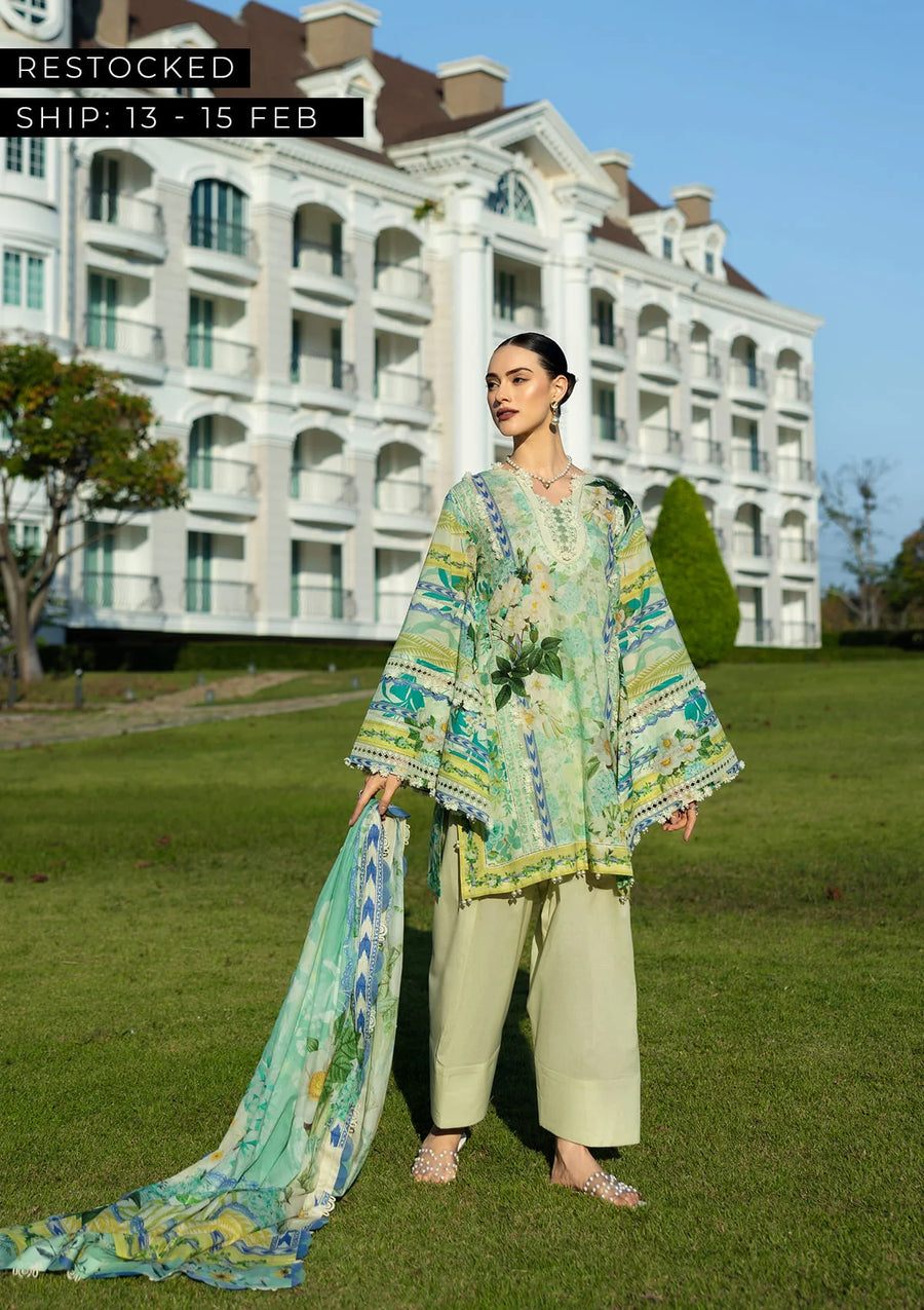 Elaf Premium EPE-01B Emerald Isle Print Collection 2025 – Sara Clothes