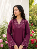 Dhanak SS26DC-2628 Plum  Solids Vol-1 2026