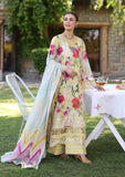 Elaf Premium ECK-06A Sunshine Bouquet Print Chikankari Collection 2024