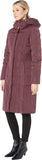 Navy Women's Knee-Length Down Puffer, Hooded, Waterproof - Cole Haan