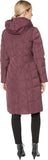 Navy Women's Knee-Length Down Puffer, Hooded, Waterproof - Cole Haan