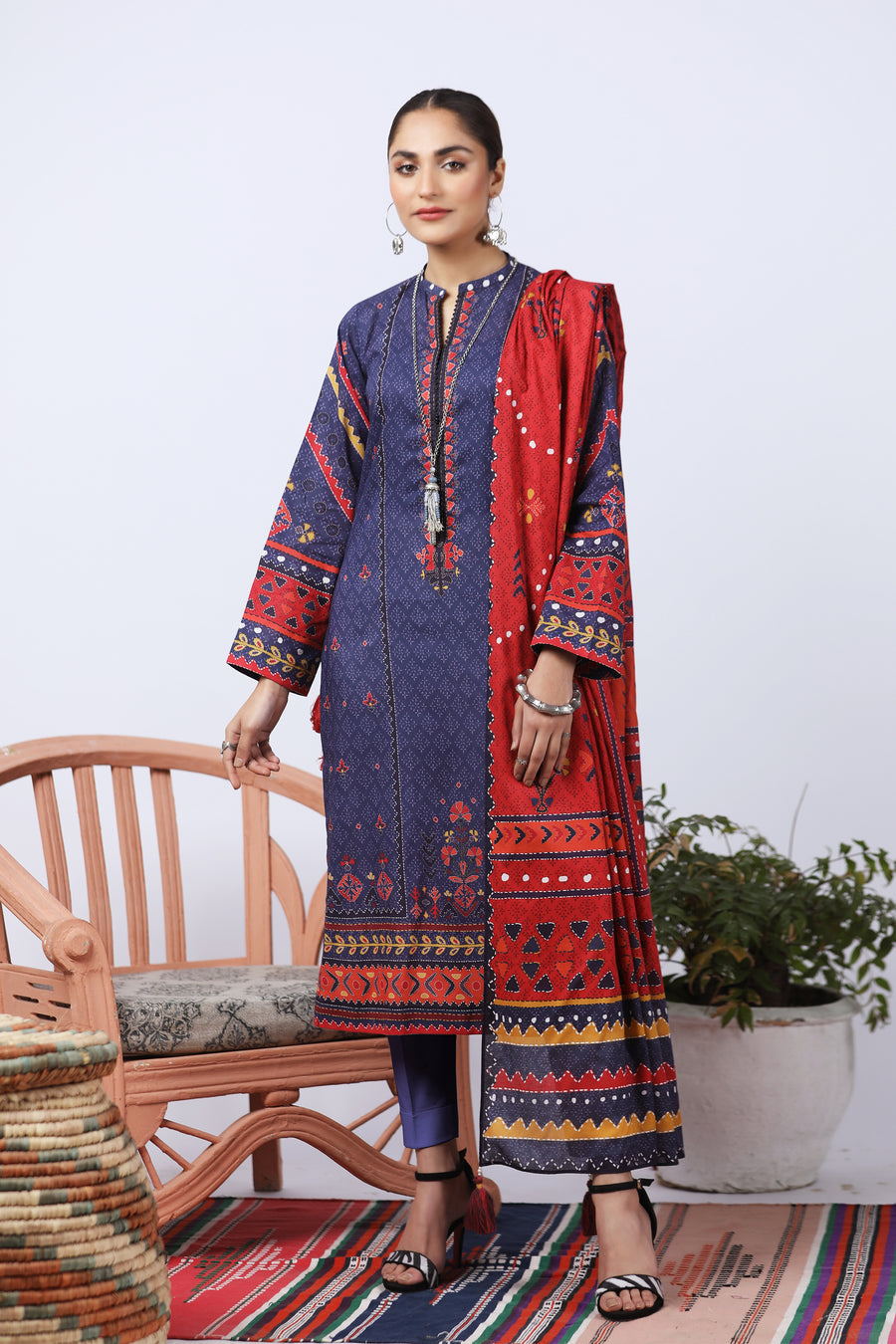 Spl-2245 Lakhani Online Summer Printed Lawn 2022