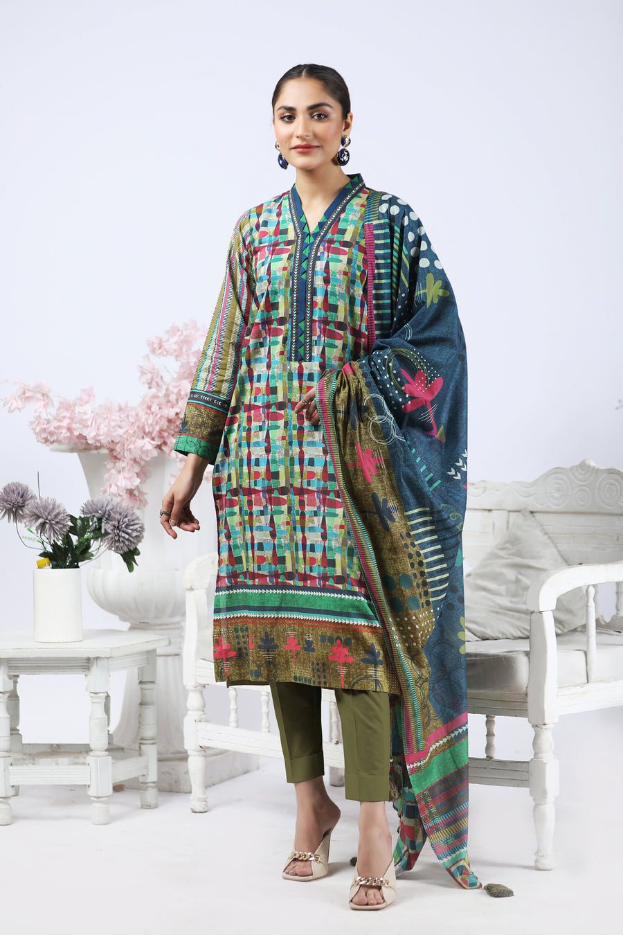 Spl-2246 Lakhani Online Summer Printed Lawn 2022