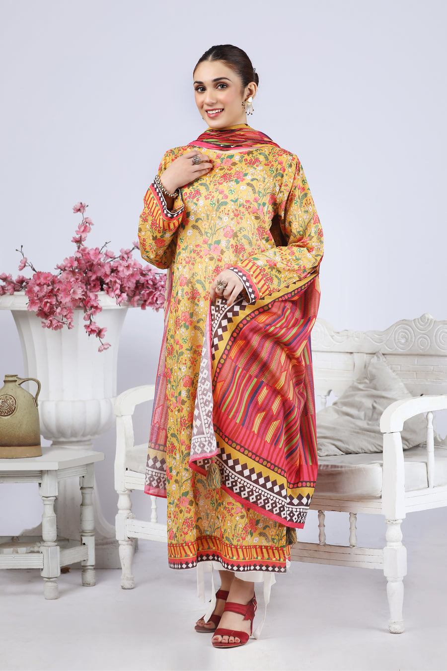 Spt-2266 Lakhani Online Summer Printed Lawn 2022