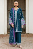 Farasha Online Blue Allure Summer Weaves Embroidered lawn 2025
