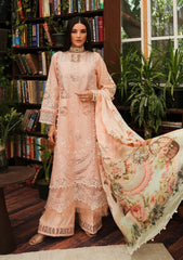 Kahf Premium KLE-03A Flamingo Luxury Lawn Collection 2024