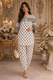 Saadia Asad D6 - White Polka Nooriyah Prets 2026