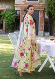 Elaf Premium ECK-06A Sunshine Bouquet Print Chikankari Collection 2024