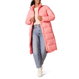Pink Winter Essential: Women's Slim Coat, Lightweight & Puffer - AmEss