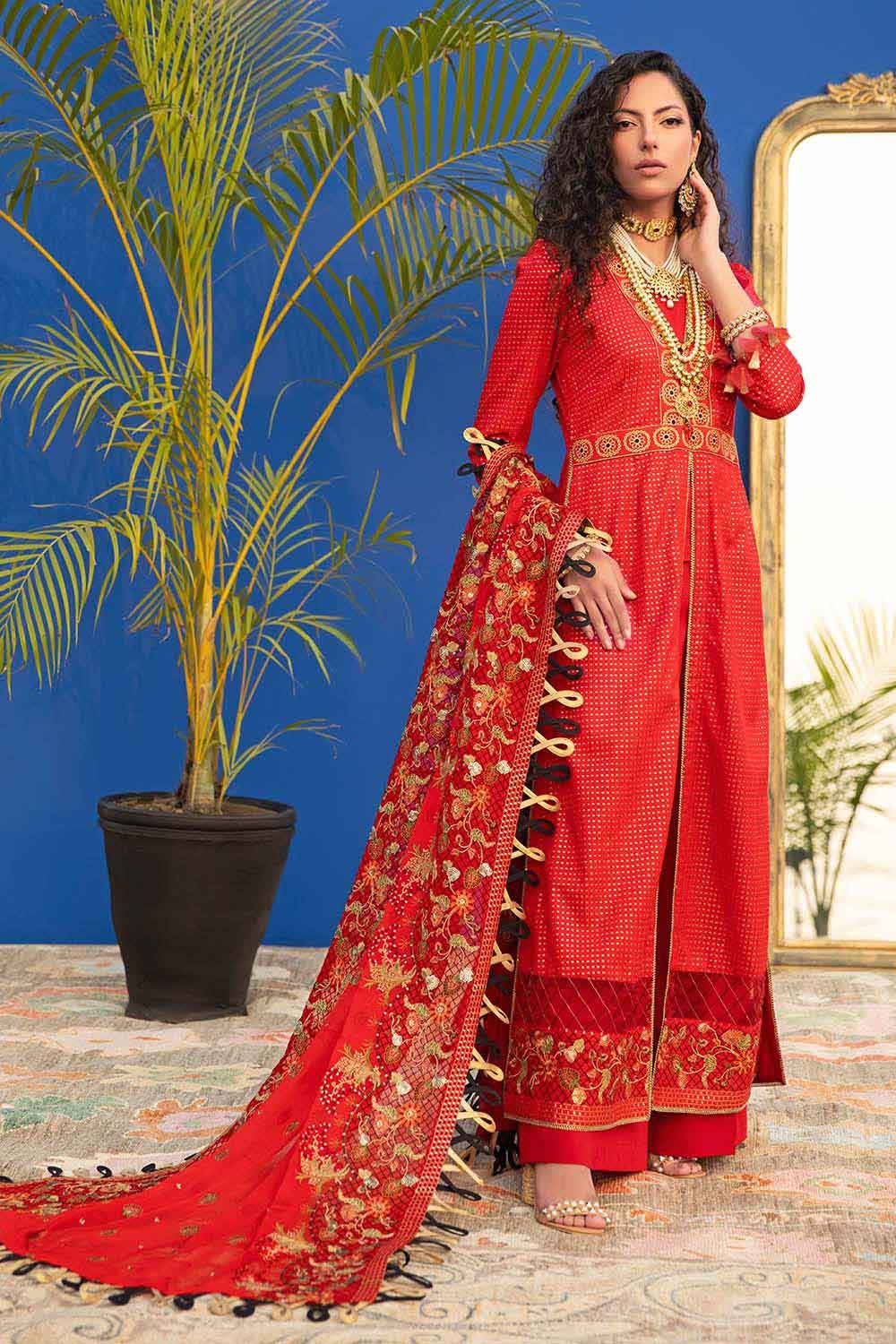 PM-414 Gul Ahmed Online Premium Lawn Chiffon 2022