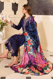 Farasha Indigo Seraya Lawn 2024