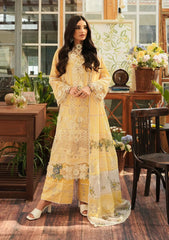 Kahf Premium KLE-02 Sun Kissed Luxury Lawn Collection 2024