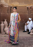 Kahf Premium KPS-2A Yasmeen Aangan Prints Chiffon Collection 2026