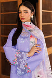 Farasha Online Lavender Dew Summer Weaves Embroidered lawn 2025