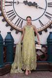 Saadia Asad D8- Lime Green Noor Eid Luxe Chikankari 2025