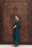 Saadia Asad Teal Empress Noor Winter Pashmina Shawl 2025