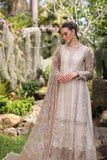 Saadia Asad D3-B Beige Schifli Noor Luxury Chikankari Lawn 2024