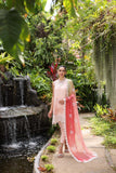 Saadia Asad D7-B Peach Multi Noor Luxury Chikankari Lawn 2024