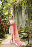 Saadia Asad D7-B Peach Multi Noor Luxury Chikankari Lawn 2024