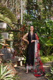 Saadia Asad D6-A Black Laser And Schifli Noor Luxury Chikankari Lawn 2024