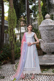 Saadia Asad D7-A Multi Ice Blue Noor Luxury Chikankari Lawn 2024