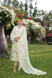Saadia Asad D11-B Mint Schifli Noor Luxury Chikankari Lawn 2024