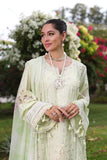 Saadia Asad D11-B Mint Schifli Noor Luxury Chikankari Lawn 2024